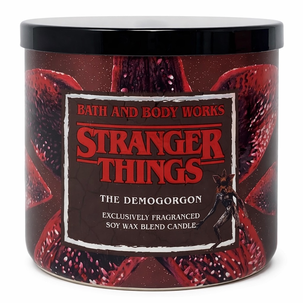 Bath & Body Works Stranger Things Demogorgon 3-Wick Candle Netflix Exclusive